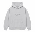 Light Grey on Light Grey Hoodie - Embroidered
