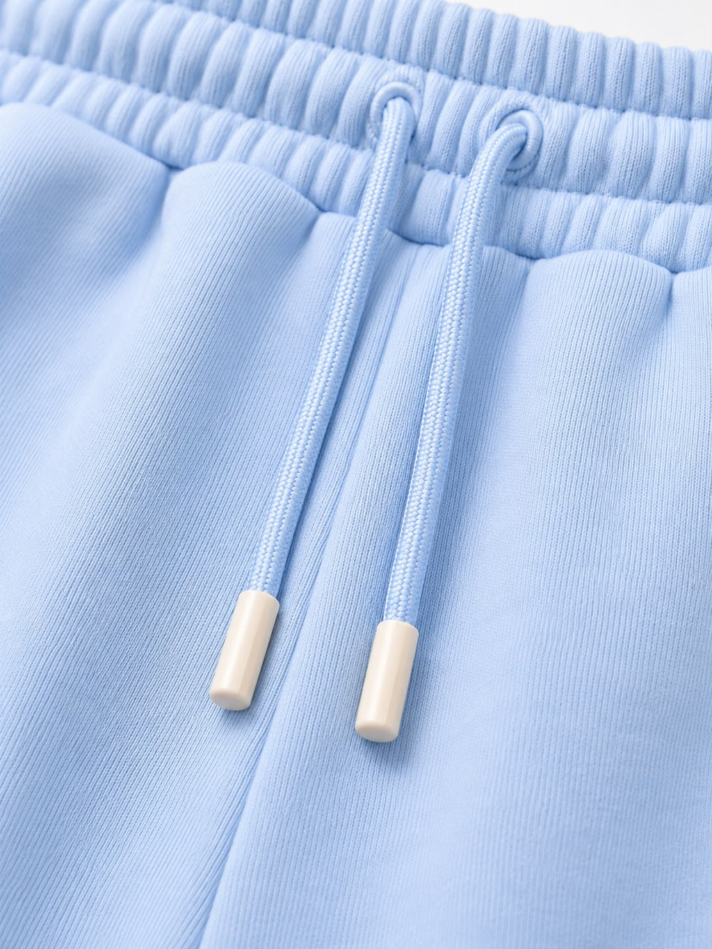 Blue on Blue Track Pants - Cuffed Leg - Embroidered
