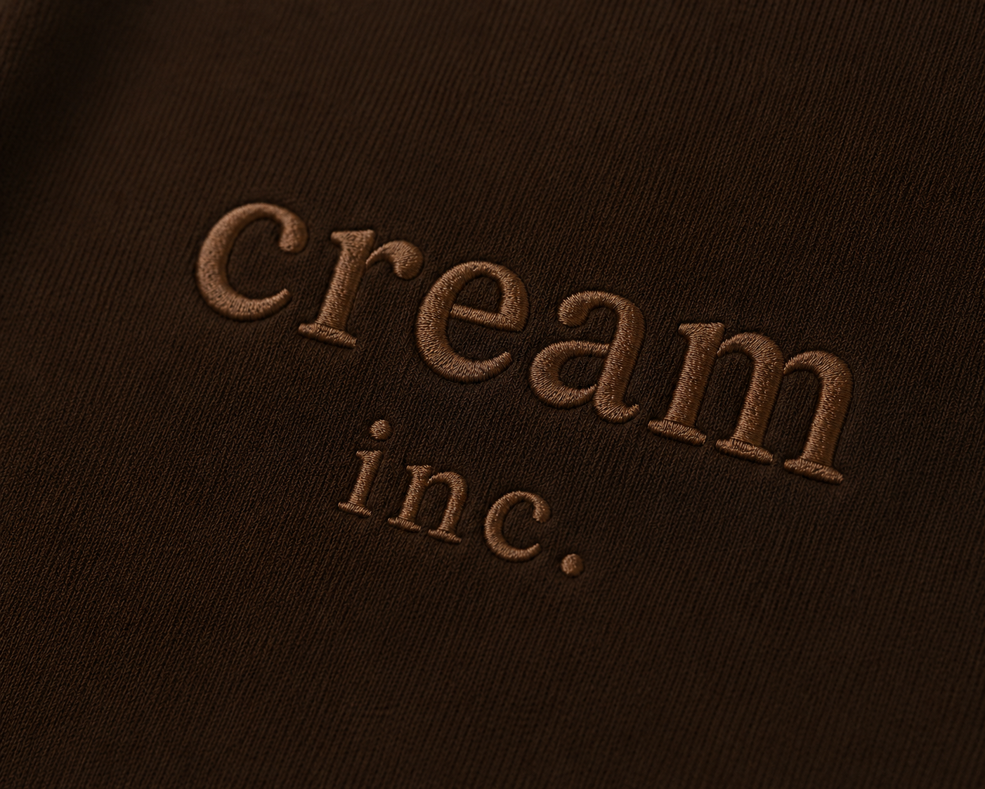 Brown on Brown Hoodie - Embroidered