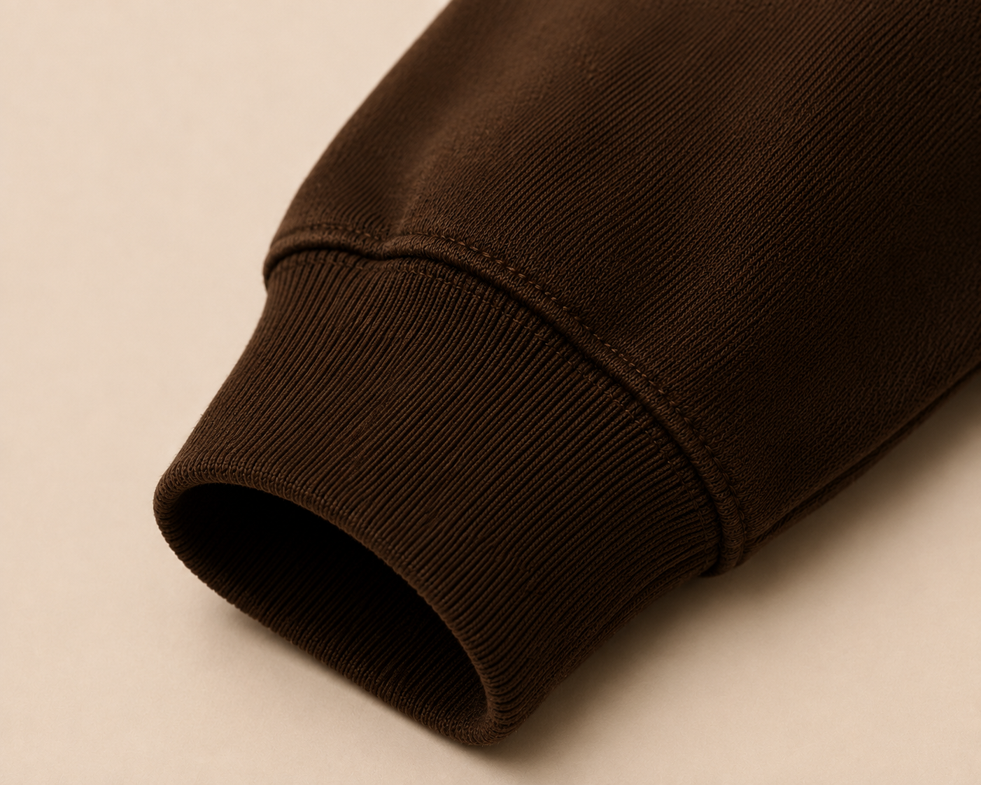 Brown on Brown Hoodie - Embroidered