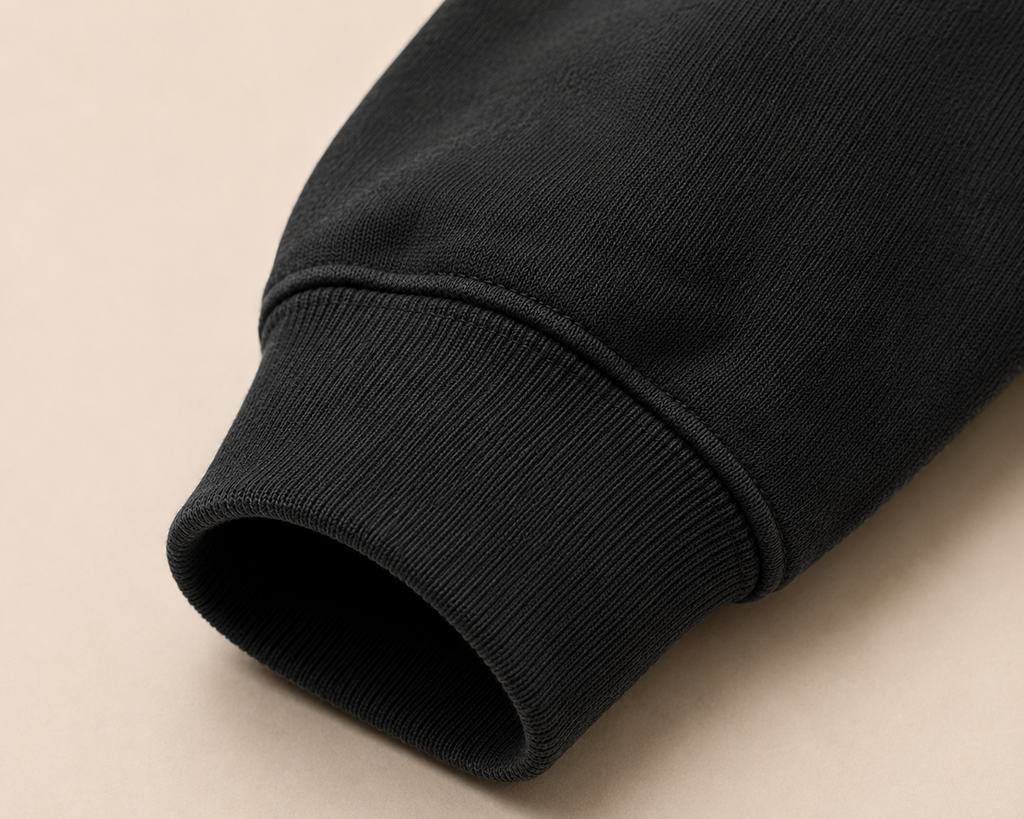 Pink on Grey Hoodie - Embroidered