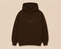 Brown on Brown Hoodie - Embroidered
