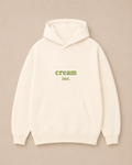 Matcha on Cream Hoodie - Embroidered