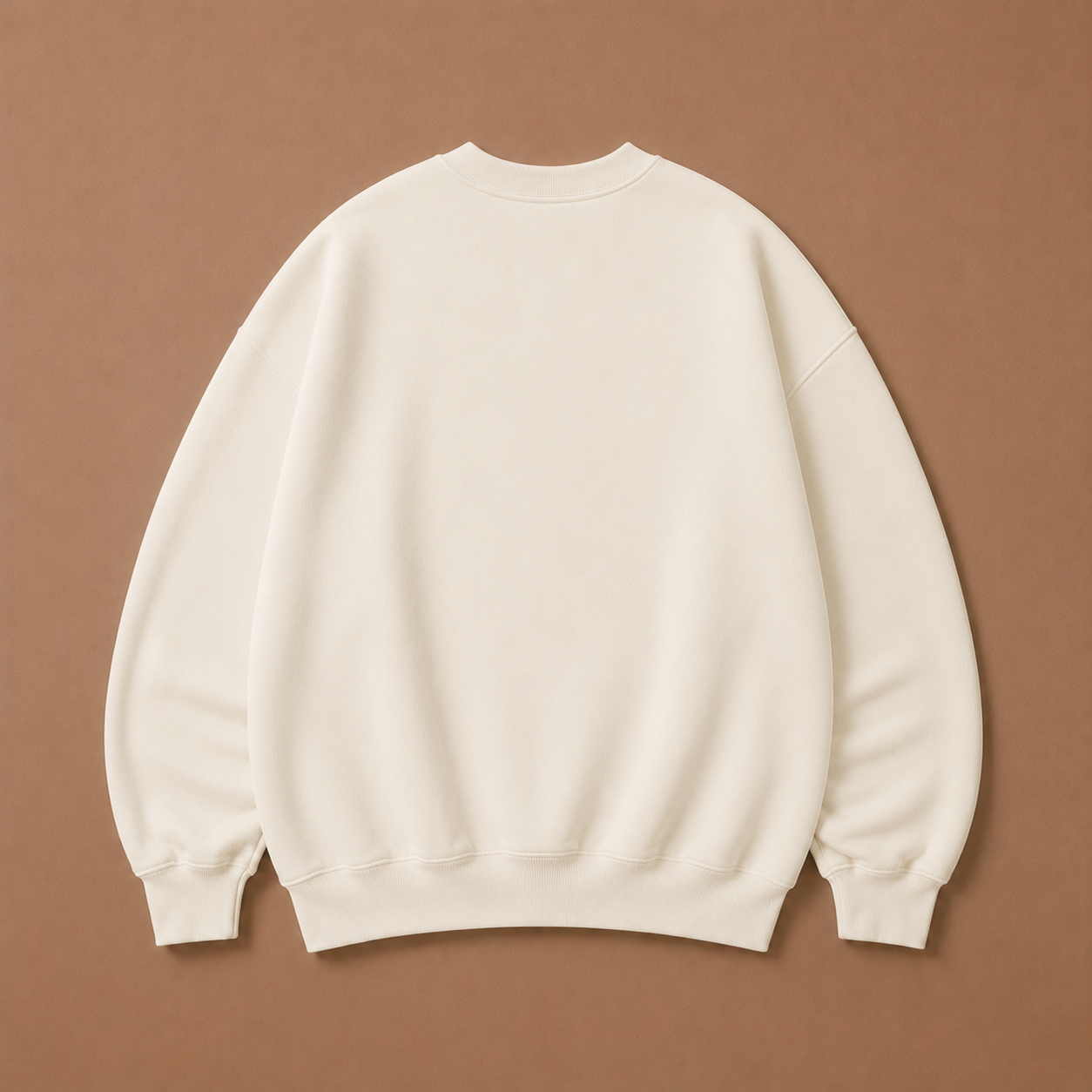 Matcha on Cream Crewneck - Embroidered
